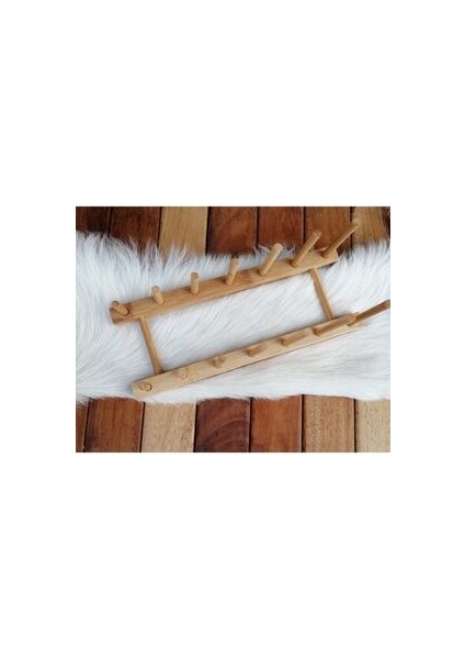 Bambu Tabaklık 6 Bölmeli Tabak Standı %100 Bambu fiyatları