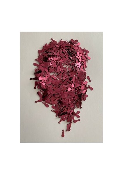 Oya, Havlu, Halay Mendili Kulplu Damla Pul No;10 11X4MM 20 gr 1000 Adet.