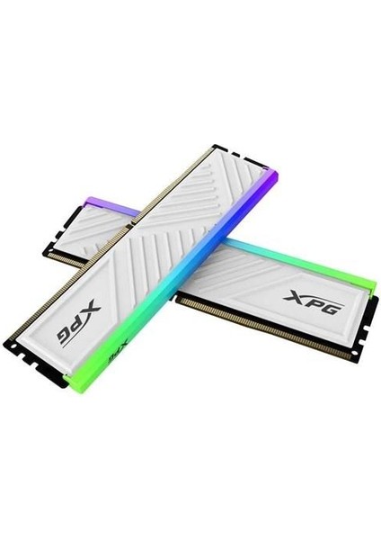 Xpg 32GB (2x 16GB) Ddr4 3200MHZ CL16 Rgb Dual Kıt Pc Ram Spectrıx D35G AX4U320016G16A-DTWHD35G Beyaz