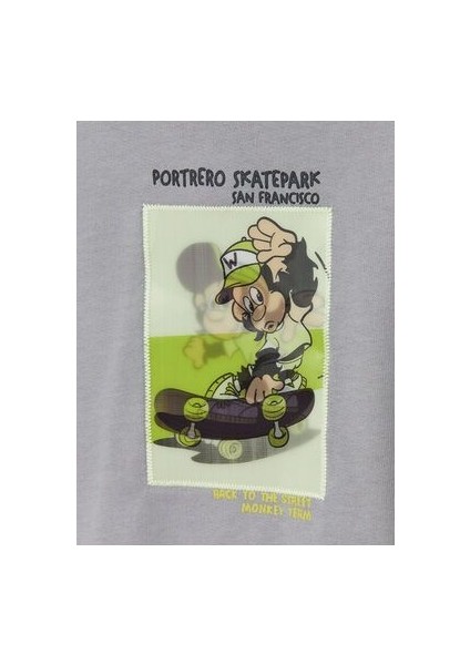 Kapüşonlu Uzun Kollu Baskılı Erkek Bebek Sweatshirt fırsatları