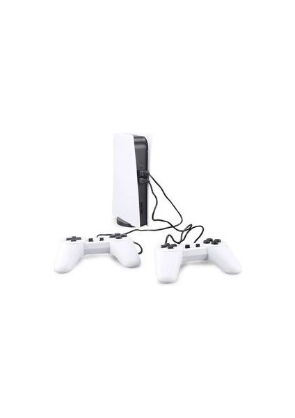 Tv Oyun Konsolu Gs5 Çift Kollu Kablolu 200 Oyun Yüklü Nostaljik Atari fırsatları
