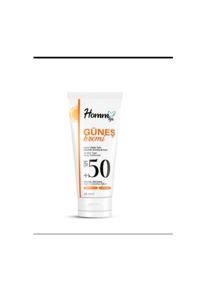 Güneş Kremi 50 Spf 50 ml