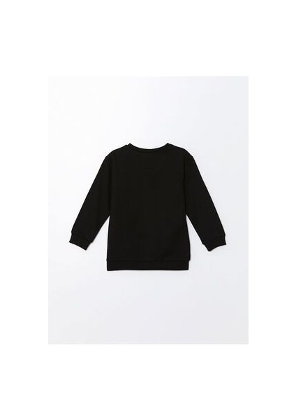 Bisiklet Yaka Uzun Kollu Atatürk Baskılı Erkek Bebek Sweatshirt modelleri