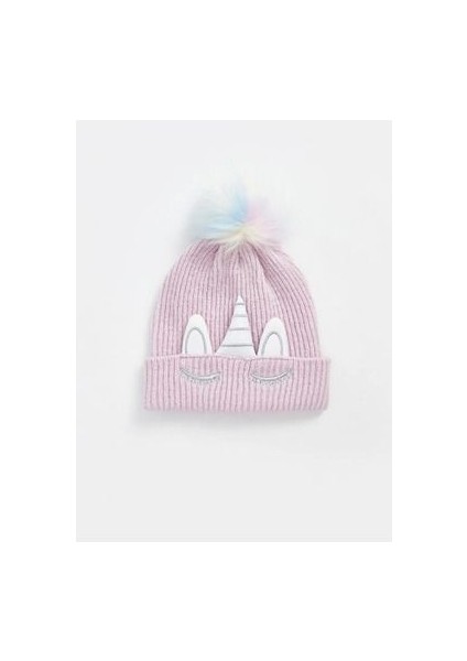 Lcw Accessorıes Lila Ponpon Detaylı Kız Çocuk Bere