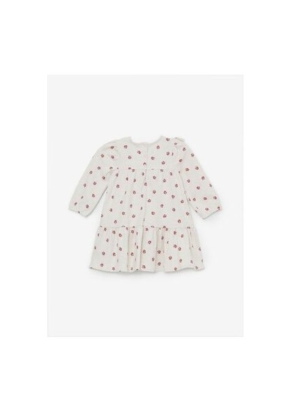 Lcw Uzun Kollu Balıksırtı Kız Bebek Elbise fiyatları