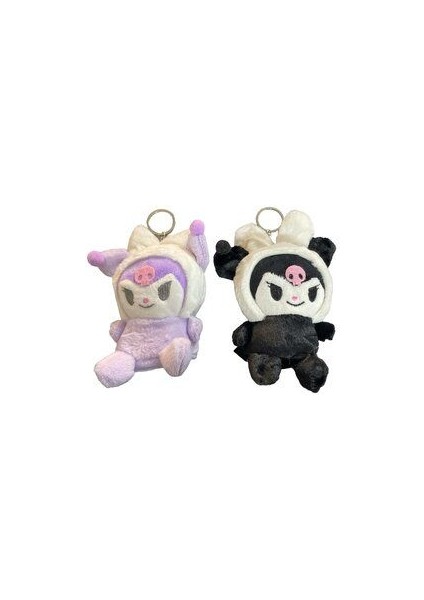 Sanrio Kawaii Kuromi My Melody Cinnamoroll Hello Kitty Peluş Anahtarlık Yumuşacık Sevimli Yeni