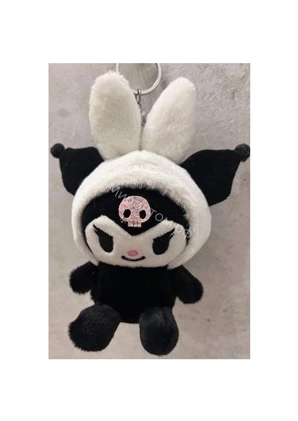 Sanrio Kawaii Kuromi My Melody Cinnamoroll Hello Kitty Peluş Anahtarlık Yumuşacık Sevimli Yeni