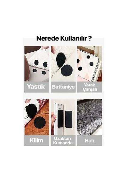 20'li Halı Kilim Koltuk Örtüsü Sabitleyici Kaydırmaz Cırt Yıkanabilir Kendinden Yapışkanlı Ped modelleri