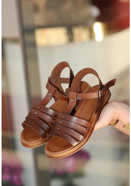 Jikto Taba Deri Sandalet fiyatları