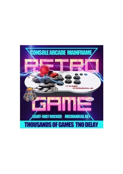 Leons Joystic LED Işıklı Oyun Konsolu Kablosuz Hd Mini Konsol Kristal Topuz game console fiyatları