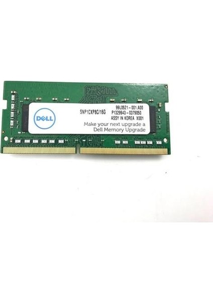 16GB Ddr4 3200MHZ CL22 Notebook Ram Value SNP1CXP8C/16G