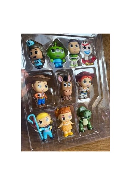 Buzz Lıghtyear 9lu Oyuncak Figür Toy Story Forky Bo Beep Alien Oyuncak Hikayesi Figür