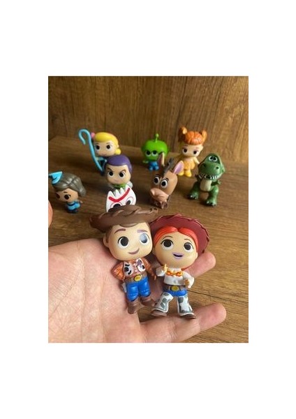 Buzz Lıghtyear 9lu Oyuncak Figür Toy Story Forky Bo Beep Alien Oyuncak Hikayesi Figür modelleri