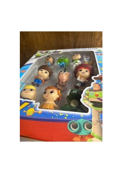 Buzz Lıghtyear 9lu Oyuncak Figür Toy Story Forky Bo Beep Alien Oyuncak Hikayesi Figür fırsatları