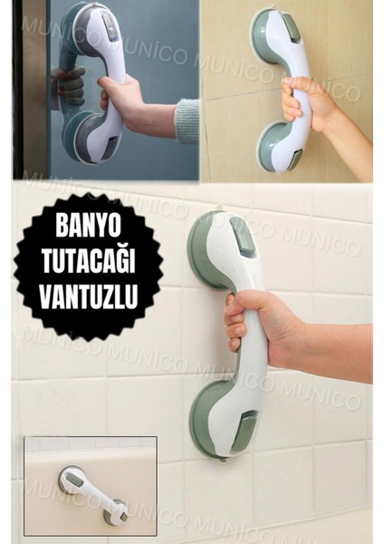 Banyo Güvenlik Kolu Tuvalet Için Emniyet Çözümü Yaşlılar ve Engelliler Için Vantuzlu Duş Kolu fiyatları