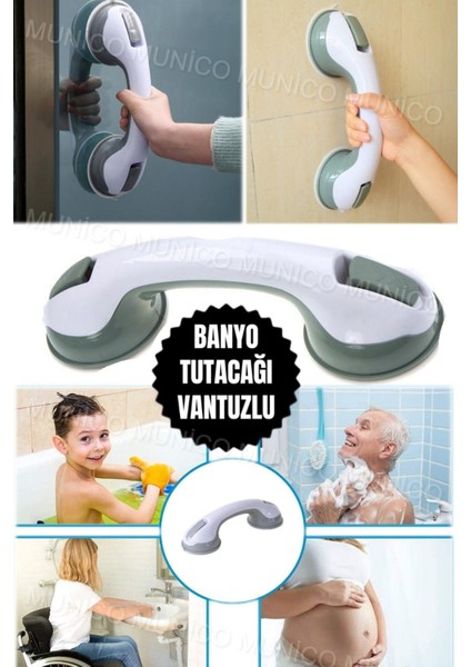Banyo Güvenlik Kolu Tuvalet Için Emniyet Çözümü Yaşlılar ve Engelliler Için Vantuzlu Duş Kolu modelleri