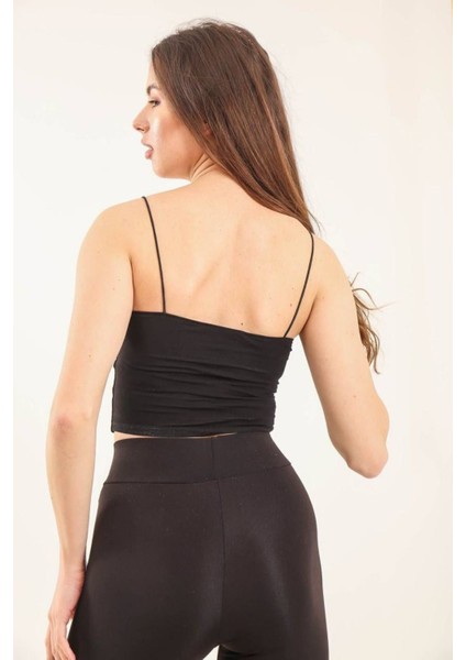 Kadın Basic Ip Askılı Penye Crop Body 1066 indirimleri
