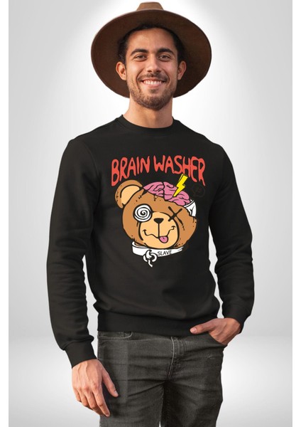 Beyin Yıkama Kadın Erkek Siyah Sweatshirt fiyatları