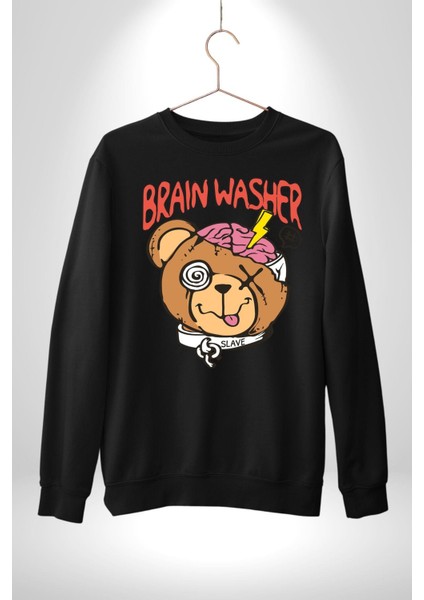 Beyin Yıkama Kadın Erkek Siyah Sweatshirt modelleri