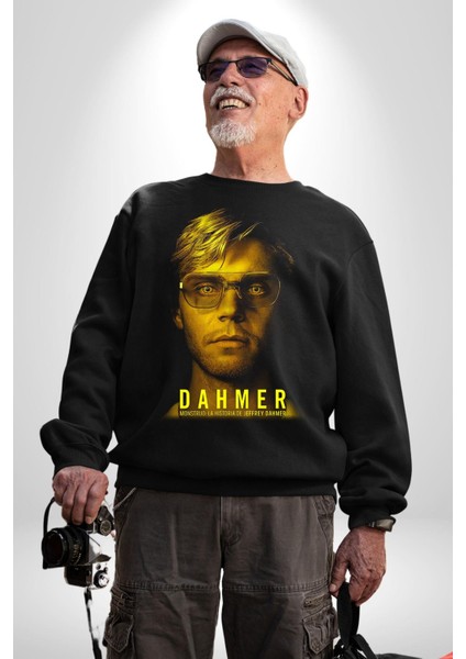 Dahmer Dizi Kadın Erkek Siyah Sweatshirt