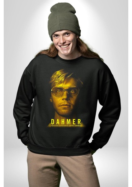 Dahmer Dizi Kadın Erkek Siyah Sweatshirt