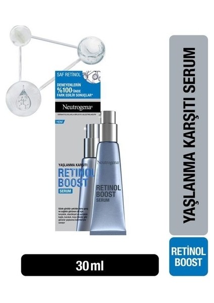 Retinol Boost Serum Antiaging 30ML (Yaşlanma Karşıtı Serum) (4 Lü Set)