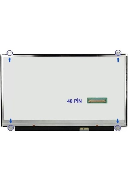 15.6" N156BGE-L41 Rev.c1 LED Notebook Paneli 1366X768 40PIN Slim