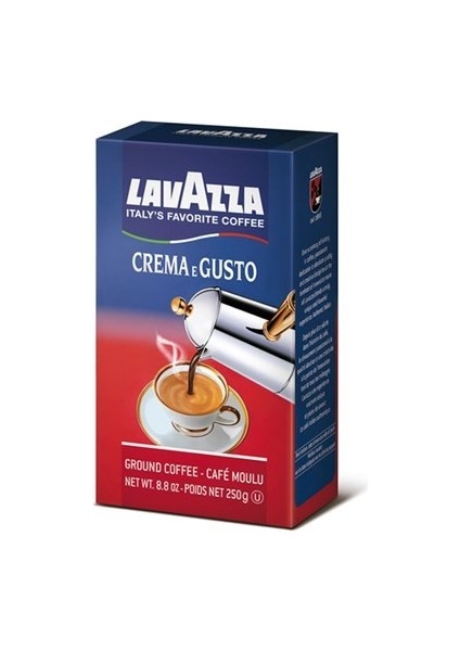 Crema E Gusto Öğütülmüş Kahve 250 Gr modelleri