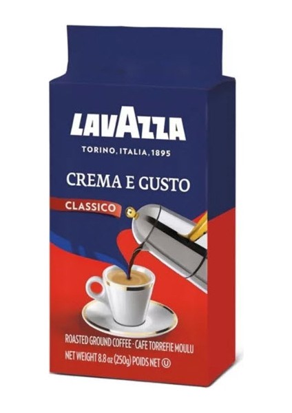 Crema E Gusto Öğütülmüş Kahve 250 Gr fırsatları