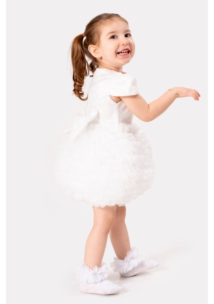 Bebek Kız Çocuk Doğum Günü Parti Düğün Elbise Tüllü Tütü Astarlı Çocuk Giyim bebek giyim Kız Bebek fırsatları