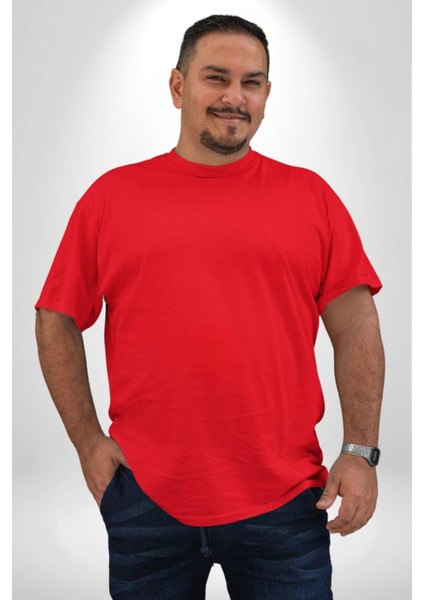 Cadılar Bayramı Kuru Kafa Büyük Beden Kırmızı Tişört Kadın Erkek Ünisex Sırt Baskılı modelleri