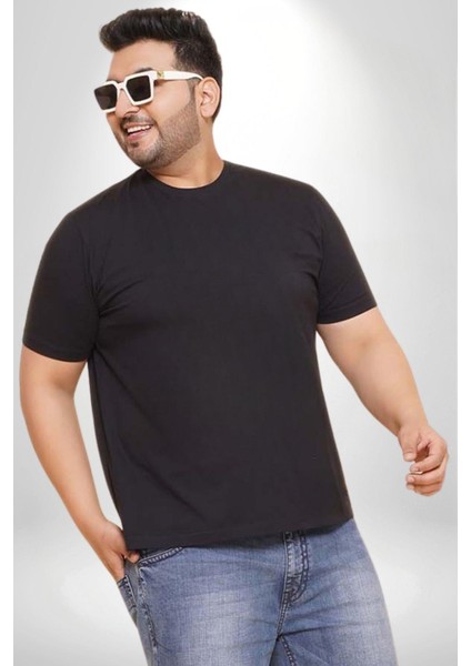 Atronot Kaykay Uzay Mars Büyük Beden Siyah Tişört Kadın Erkek Ünisex Sırt Baskılı modelleri