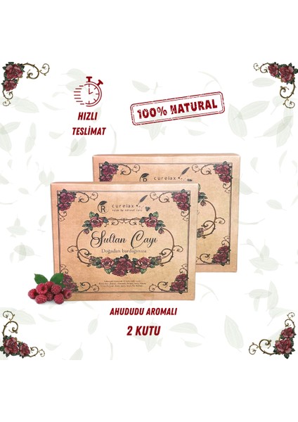 2 Kutu %100 Bitkisel Zayıflam Yardımcı Detoks ve Form Sultan Çayı 10 Farklı BILEŞENLI(30LU)