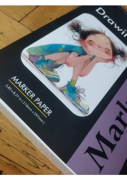 Çizim Defteri, Eskiz Defteri, Marker Çizim Defteri A4 Boyutunda modelleri