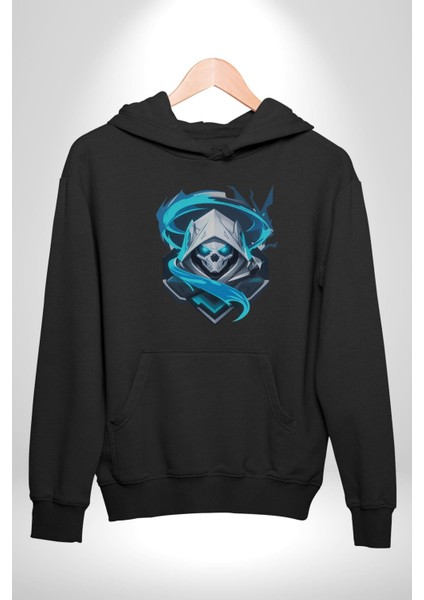 Buzların Efendisi Kurukafa Kadın Erkek Siyah Kapüşonlu Sweatshirt Hoodie indirimleri