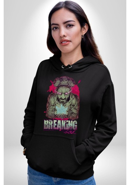 Breaking Bad Kadın Erkek Siyah Kapüşonlu Sweatshirt Hoodie modelleri