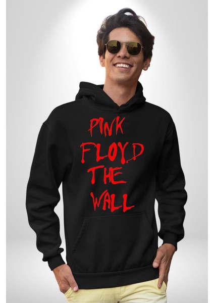 Pink Floyd The Wall Kadın Erkek Siyah Kapüşonlu Sweatshirt Hoodie modelleri