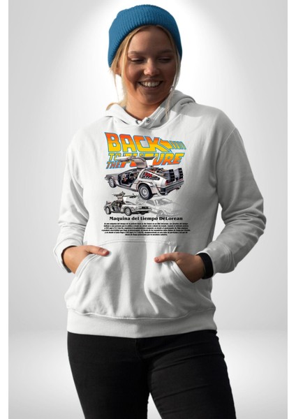 Camaro Chevrolet Kadın Erkek Beyaz Kapüşonlu Sweatshirt Hoodie fiyatları