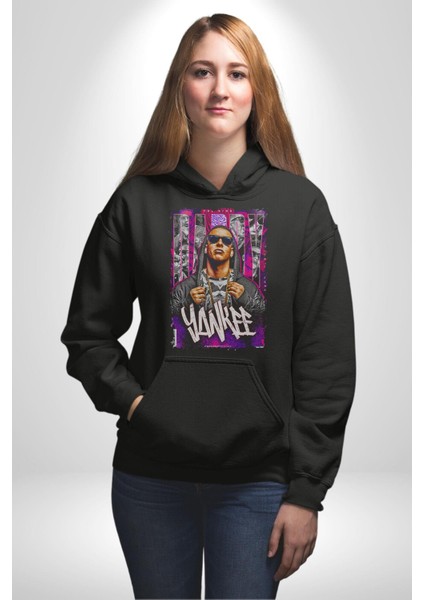 Daddy Yankee Müzik Star Kadın Erkek Siyah Kapüşonlu Sweatshirt Hoodie indirimleri