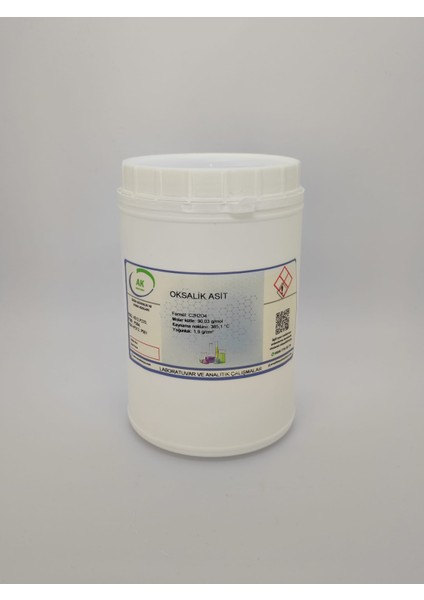 OKSALİK ASİT (C2H2O4) 500 G
