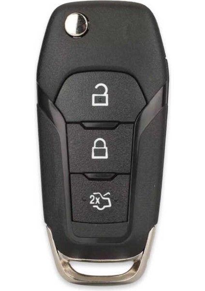Ford Focus Fiesta 3 Buton Sustalı Kumanda Kabı Yeni Model