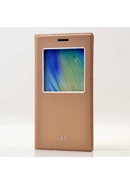 Samsung Uyumlu A7 Kılıf Dolce Kapaklı Kılıf