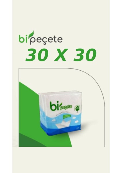 Bi Peçete 30X30 Servis Peçete 100'LÜ