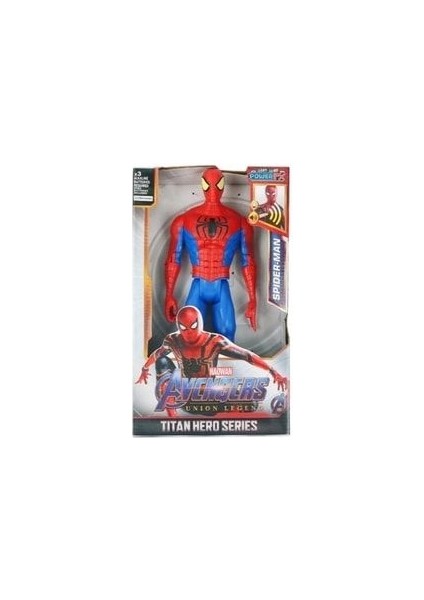 Spıder-Man Örümcek Adam Sesli Figür Oyuncak 30 cm