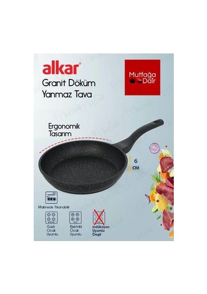 Döküm Granit Tava 26CM
