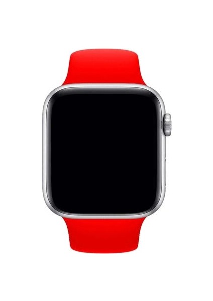 Apple Watch Serisi 1 2 3 4 5 6 7 Se 8 Uyumlu Kordon 38MM/40MM/41MM Jel Silikon Spor Kayış