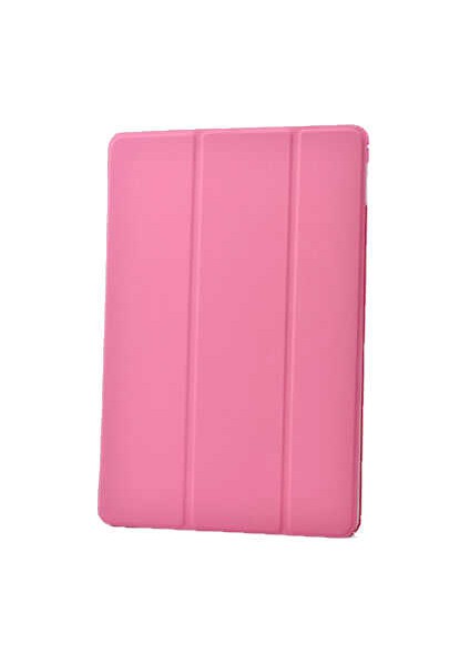 Apple iPad 2.3.4 9.7.inç A1395-A1396-A1397-A1416-A1430-A1403-A1458-A1459-A1460 Kılıf Smart Cover Standlı 1-1 Kılıf Rose Gold