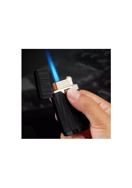 Kişiye Özel Isimli Çift Alevli Ayarlanabilir Çakmak & Özel Ahşap Kutusunda