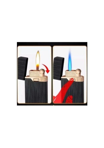 Kişiye Özel Isimli Çift Alevli Ayarlanabilir Çakmak & Özel Ahşap Kutusunda fırsatları