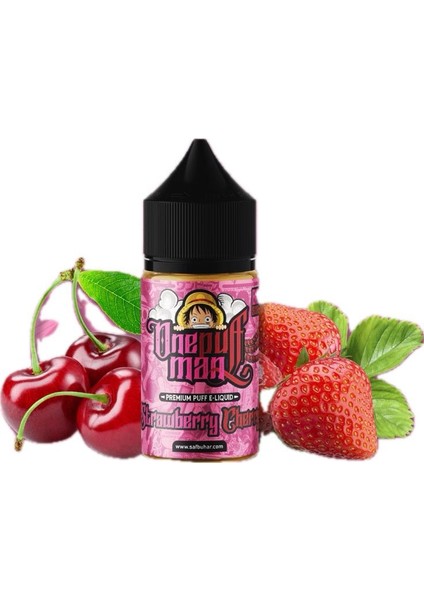 Strawberry Cherry - 30ML/50MG (%5) Salt - Ingiliz Premium Likit Aroma